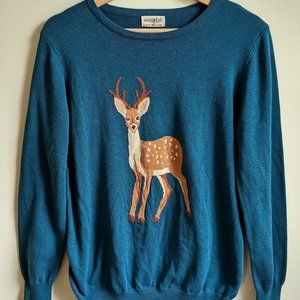 Modcloth Deer Sweater